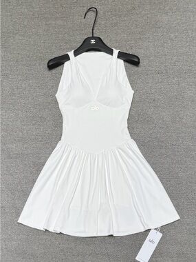 alo midi dress Alo Yoga Charmed Tennis Dress - Black